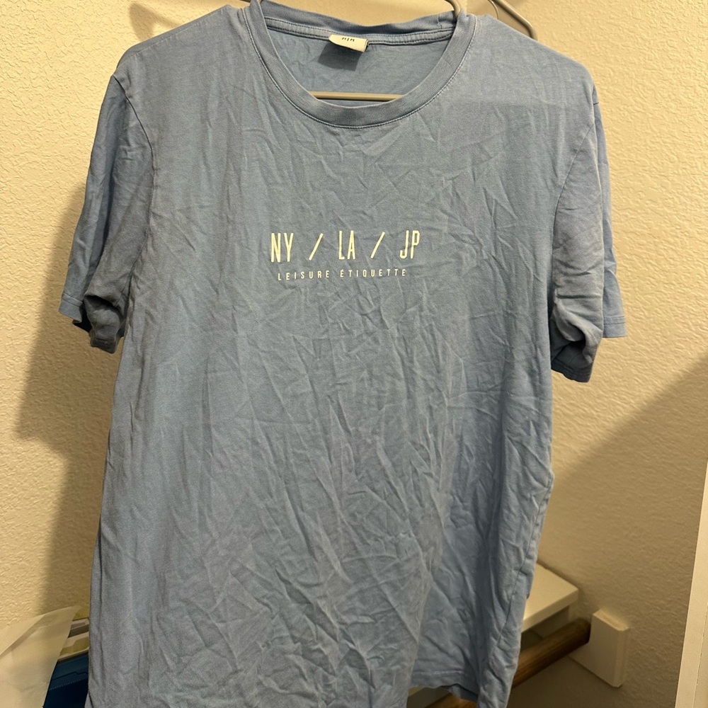 Cotton On Blue Graphic T-Shirt